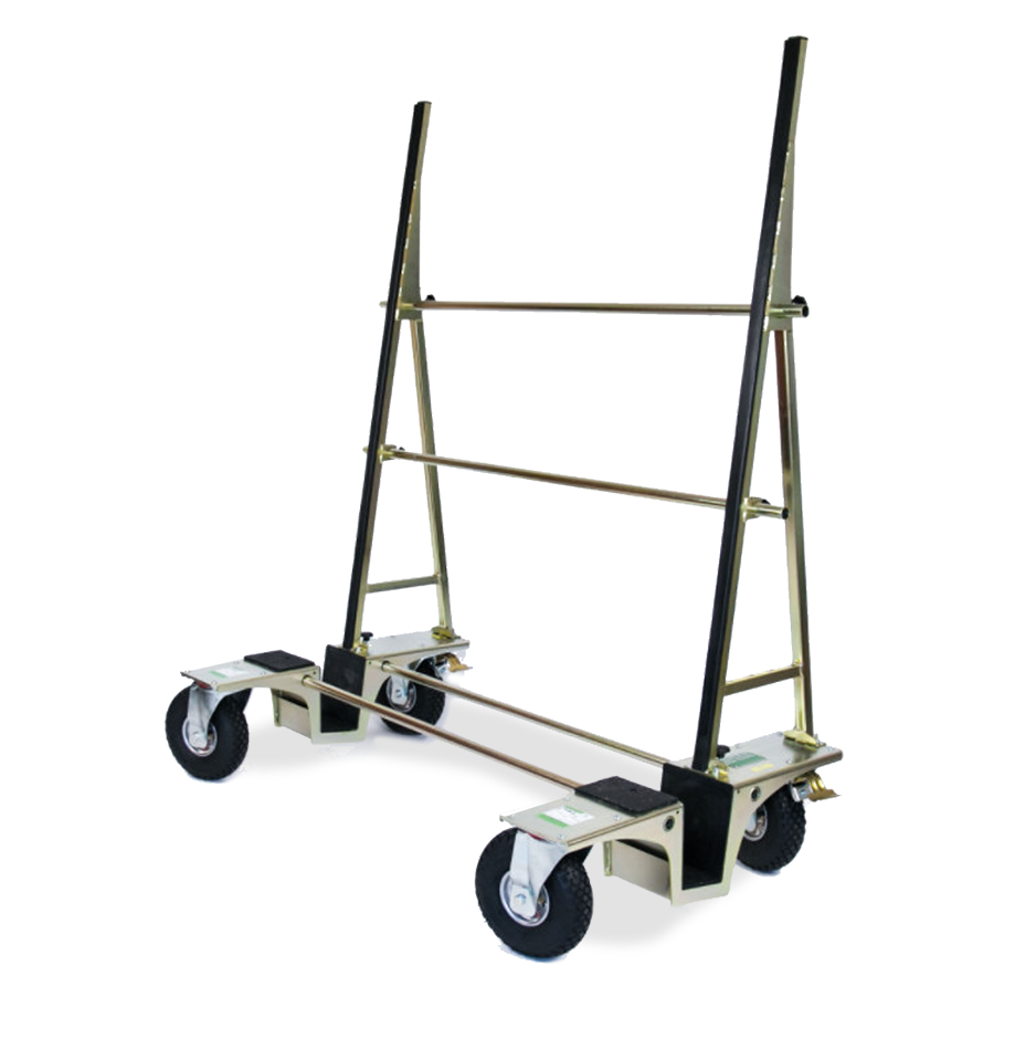 Rough Terrain Plate Glass Trolley