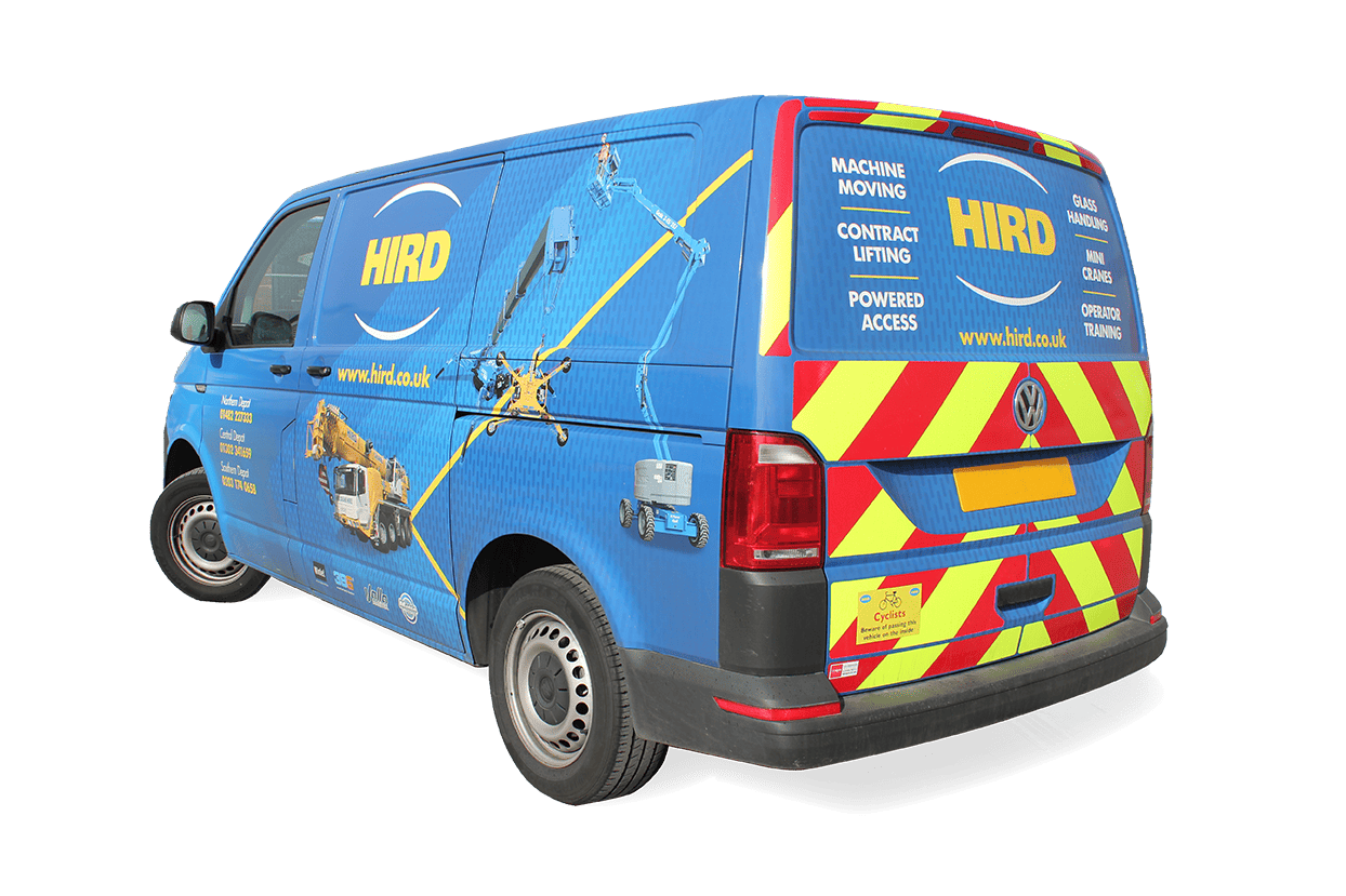 Hird Wrapped Van