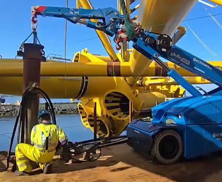 Valla V80R- Lift and Go proves a hit on site