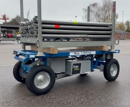ErgoMover - Lift and Go - Wireless material trolley
