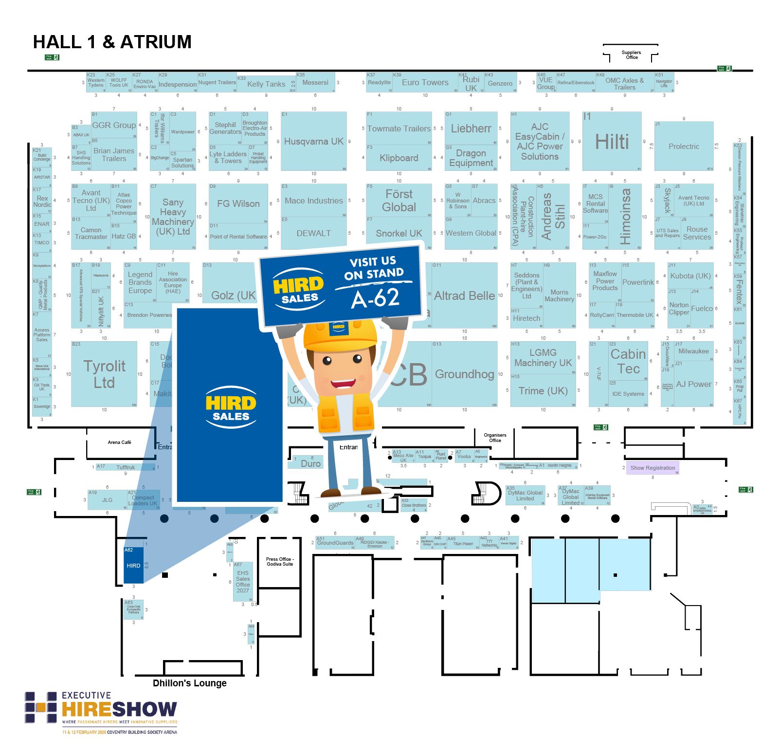 Hird Sales - Executive Hire Show 2026 - Stand A62