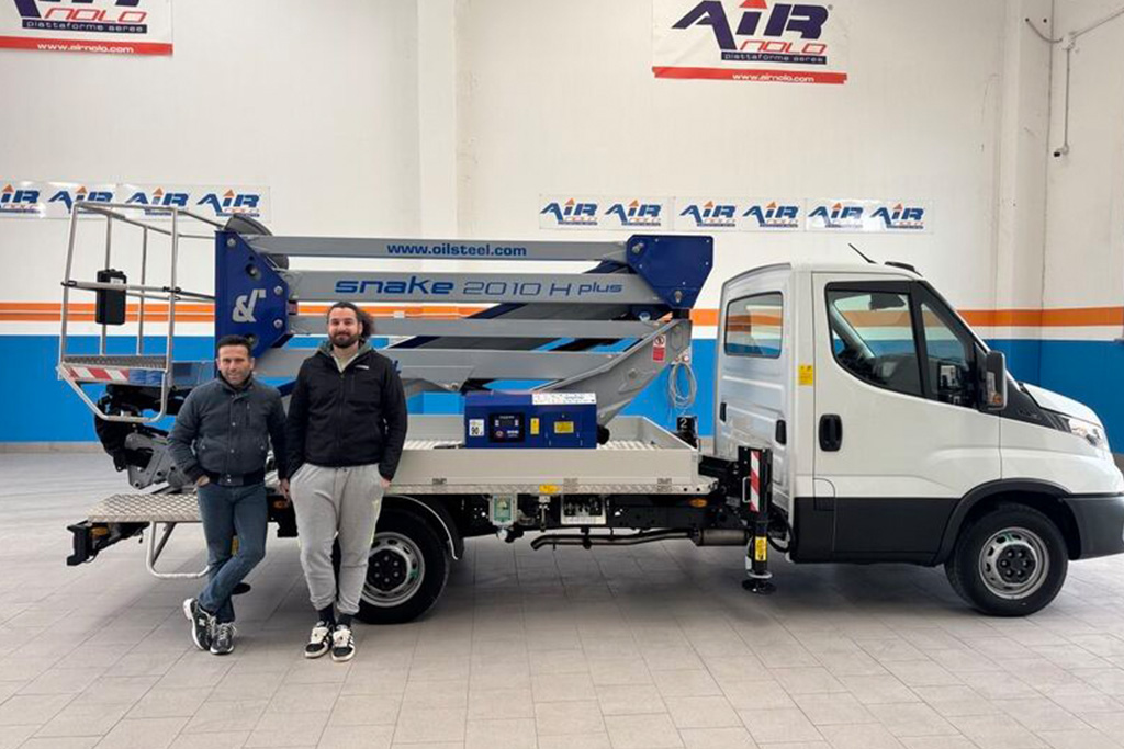 Oil&Steel 2010H Plus delivered to the Municipality of Cingoli