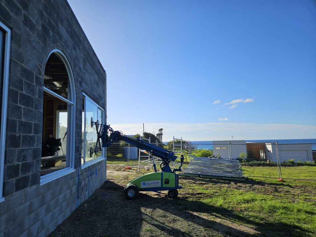 Summit Window System on a new build site in Falmouth